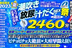 【お中元】期間限定 2023夏 ズブ濡れ止まらない潮吹き 放尿 汁だくSEX祭り ノーカット2460分 大放尿、レーザー潮吹き、エンドレス潮吹き・ハメ潮・失禁やり放題スペシャル