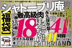 ［福袋］シャトーブリ庵 極上の超A5ランク最高級肉18タイトル収録！ぽっちゃりマニア垂涎の永久保存盤！大盤振る舞い大容量41時間41分（2501分）